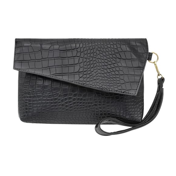 Wristlets Clutch Purse, Pu Leather Wristlet Clutch Purses, Stylish O_O - Picture 1 of 5